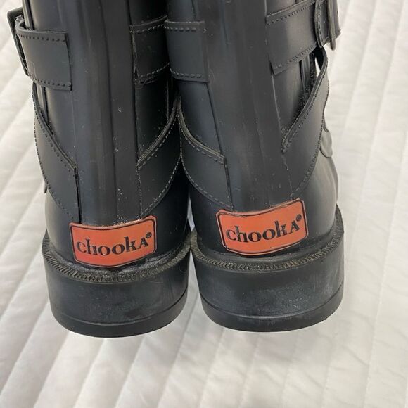 Chooka Rain Ankle Boots Women Size 7 - Picture 3 of 9